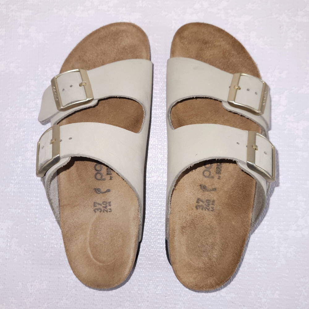 New! Birkenstock PAPILLO Arizona Flex Platform Sandals EU 37 - Picture 9 of 11